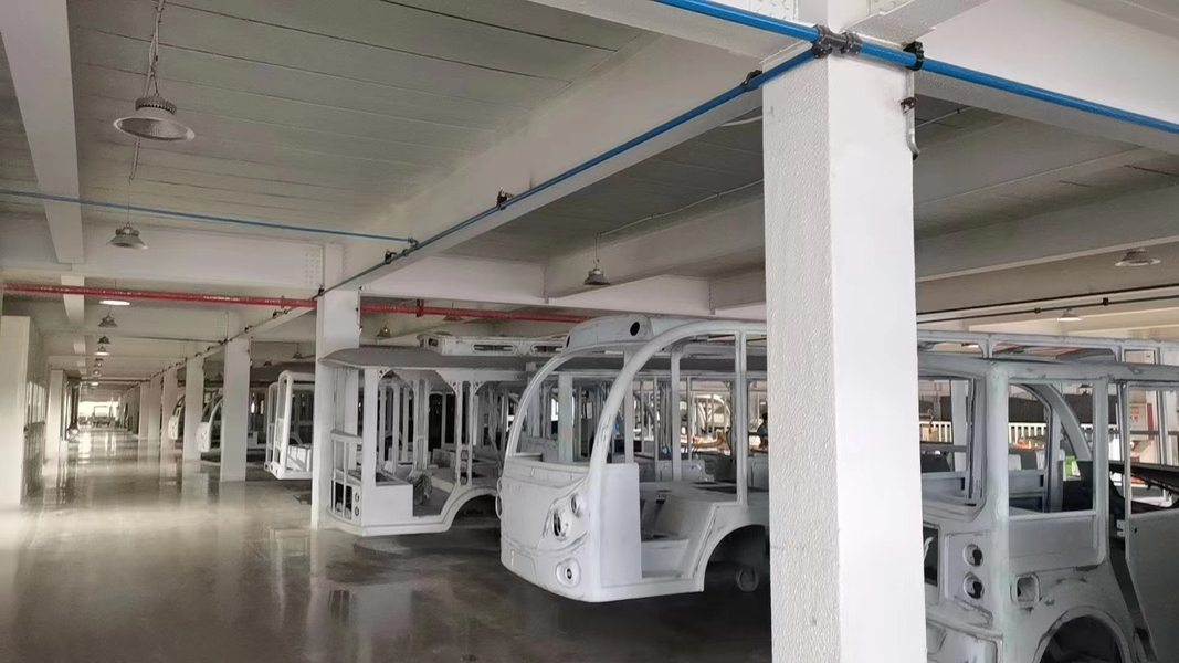 Guangzhou Ruike Electric Vehicle Co,Ltd निर्माता उत्पादन लाइन