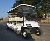 48V Multi Passenger Electric Golf Buggy , 8 Person Golf Cart With LED Headlight