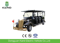 Electric Eight Seater Golf Cart For Villas / Club , Smooth Driving Electric Tour Bus