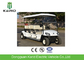 White Color 6 Passenger Electric Street Legal Golf Carts For Club Battery Powered